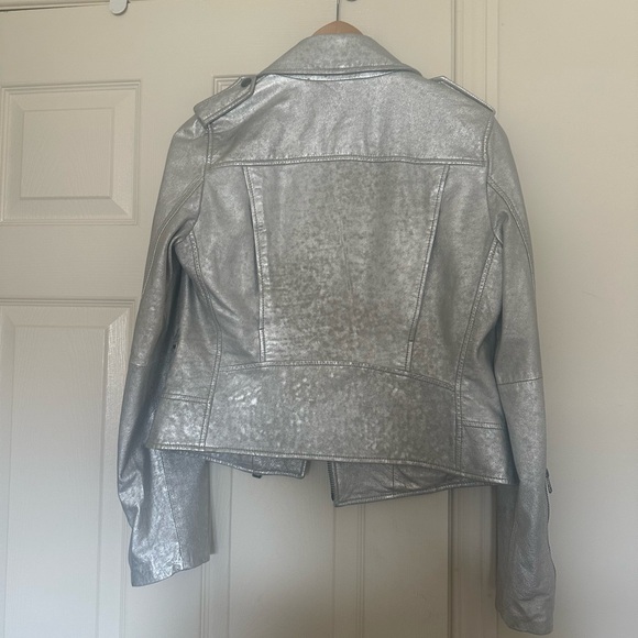 Silver Biker Jacket - Picture 6 of 6